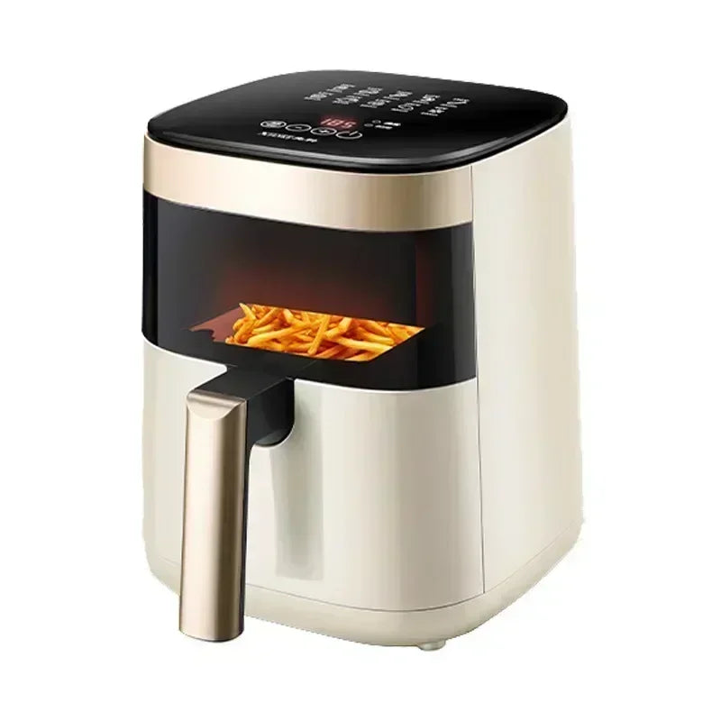 Household Air Fryer. Multifunctional. Intelligent. Oil-less & Smoke-less. Large Capacity.