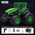 2.4G Auto DEMO 4WD Remote Control Truck 1:18 All Terrain Off Road Water Land Amphibious Waterproof Agricultural RC Truck Vehicle