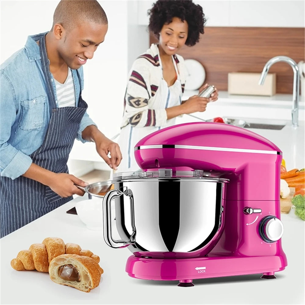 Kitchen Machine Mixer Bowl Action Vertical Mixer Baking Stainless Steel
