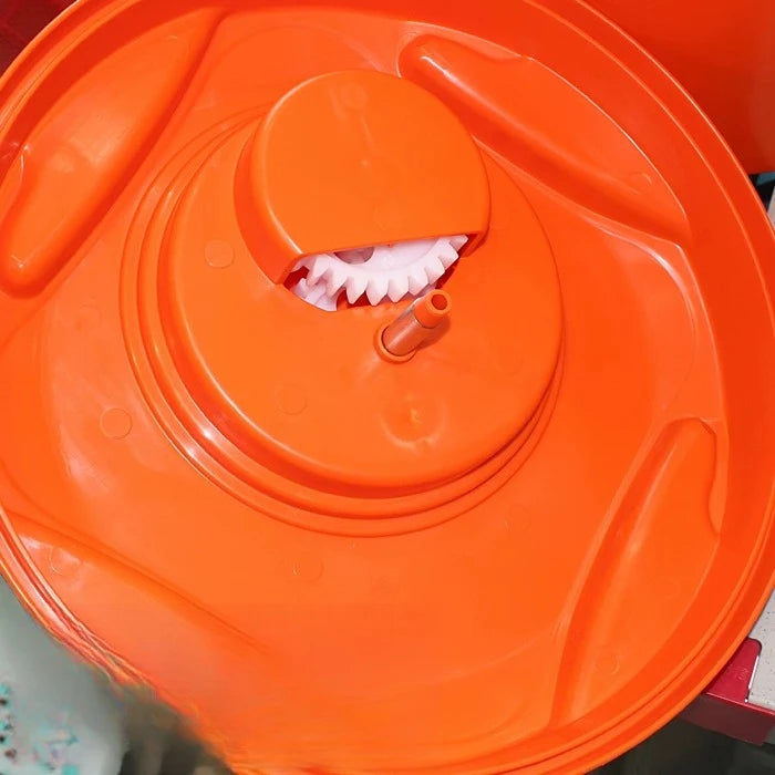 10L 20L Commercial Salad Spinner Hand Crank Vegetable Dehydrator Drain Basket for Restaurant Kitchen