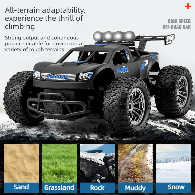 Cool Stuff Funny Gift-40km/h High-speed 4WD Rc Truck,Remote Control Car,1:18 Climb Off-road Rc Cars,Monster Truck,Toys for Kids