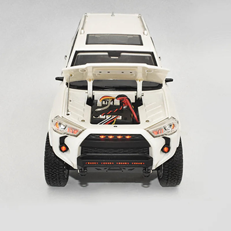 JJRC HG4 1/18 2.4G 4WD RC Car Rock Crawler LED Light Simulated Sound Off-Road Climbing Truck RTR Full Proportional Models Toys